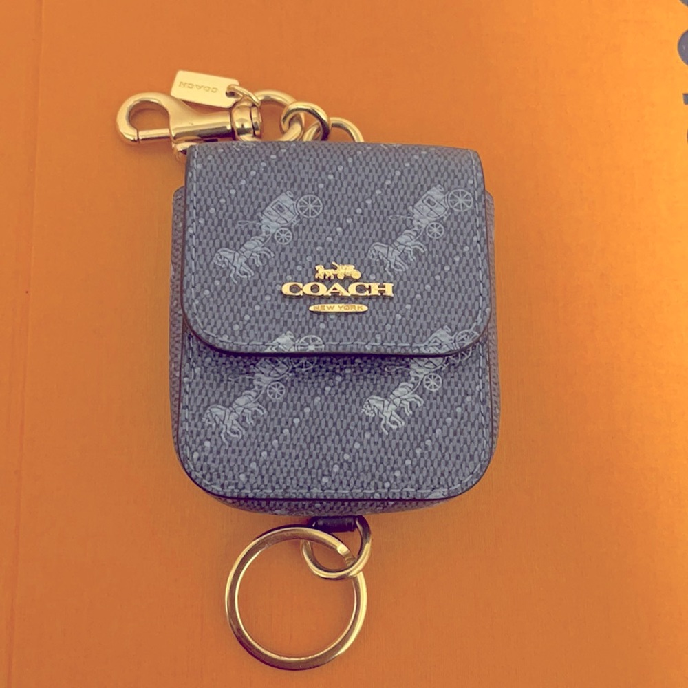 Coach mini coin bag